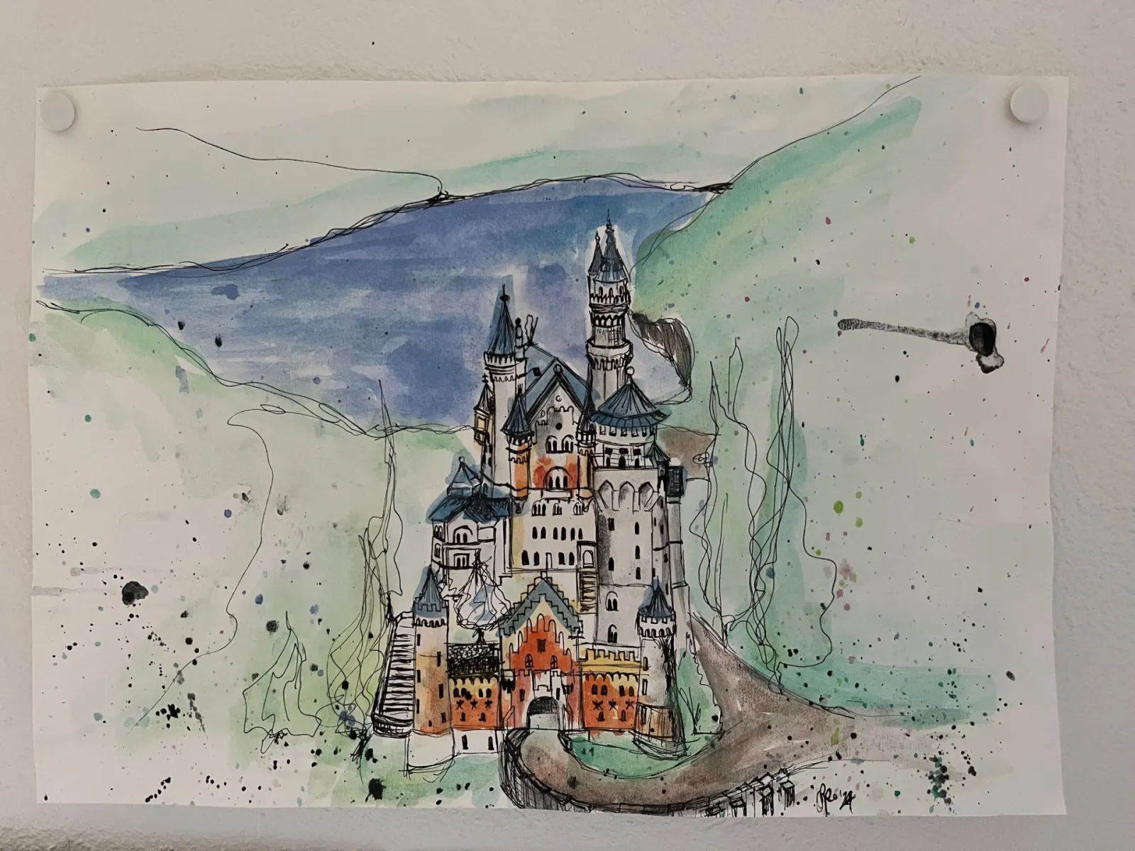 Mein Original als Ausgangslage...